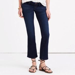 Madewell Maternity Cali Demi-Boot Jeans Hayes Wash